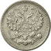 Monnaie, Russie, Nicholas II, 5 Kopeks, 1903, St. Petersburg, TTB, Argent