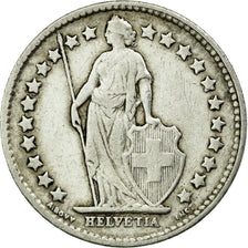 Coin, Switzerland, 1/2 Franc, 1907, Bern, EF(40-45), Silver, KM:23