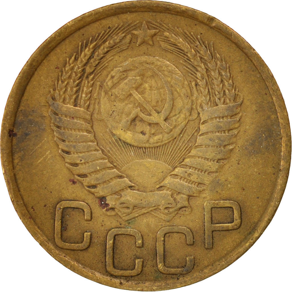 Coin, Russia, 3 Kopeks, 1949, VF(30-35), Aluminum-Bronze, KM:114