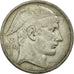 Coin, Belgium, 50 Francs, 50 Frank, 1948, EF(40-45), Silver, KM:137