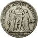 Monnaie, France, Hercule, 5 Francs, 1849, Paris, TB+, Argent, Gadoury:683