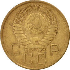 RUSSIA, 3 Kopeks, 1957, KM #121, EF(40-45), Aluminum-Bronze, 2.93