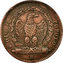 Monnaie, États italiens, ROMAN REPUBLIC, 3 Baiocchi, 1849, Roma, TTB, Cuivre