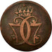 Coin, Denmark, Christian VII, Skilling, 1771, VF(30-35), Copper, KM:616.3