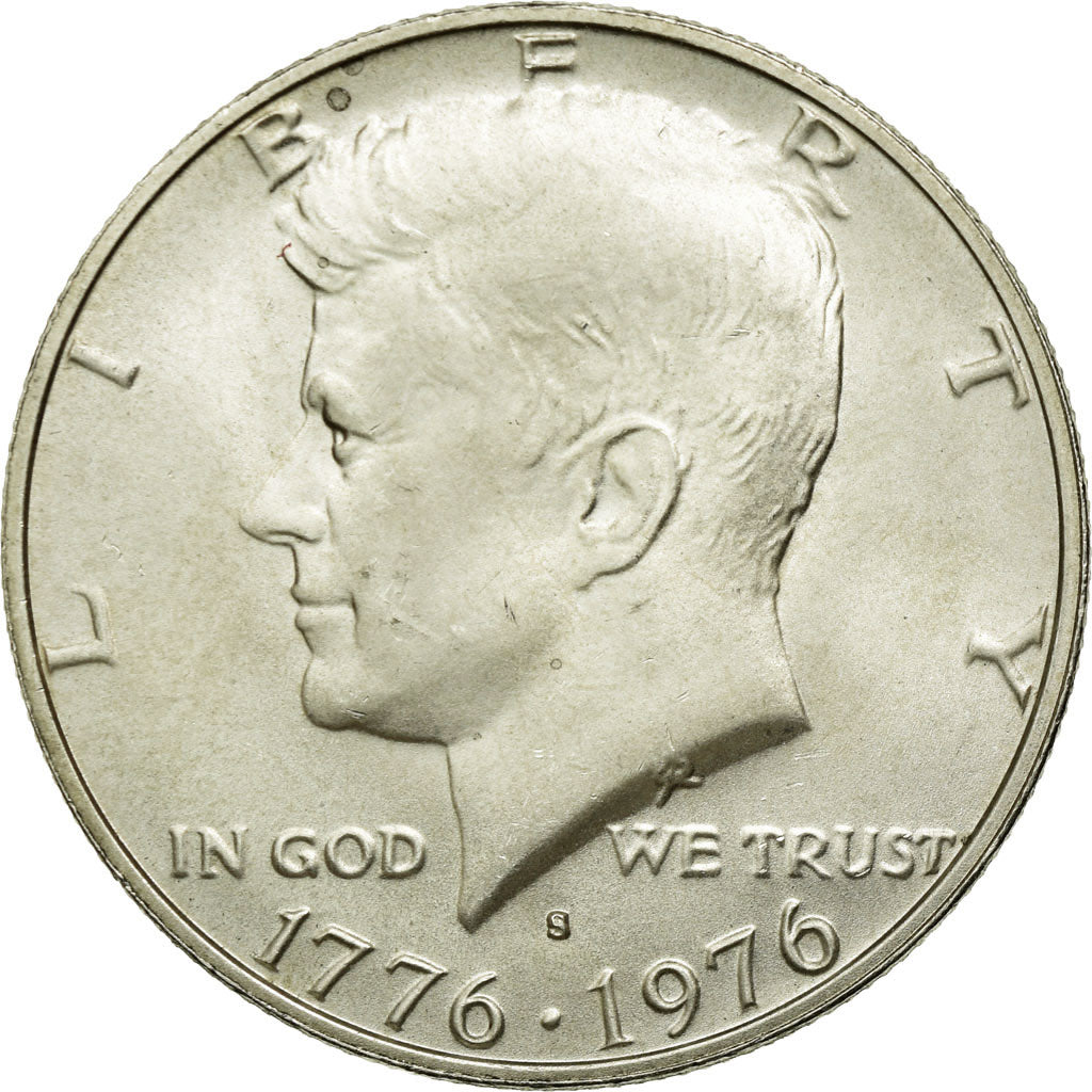 Monnaie, États-Unis, Kennedy Half Dollar,1976,San Francisco,SUP