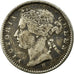 Coin, Mauritius, 20 Cents, 1882, EF(40-45), Silver, KM:11.1