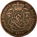 Coin, Belgium, Leopold I, 2 Centimes, 1864, EF(40-45), Copper, KM:4.2