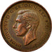 Coin, Great Britain, George VI, Farthing, 1946, AU(50-53), Bronze, KM:843