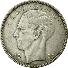 Coin, Belgium, 20 Francs, 20 Frank, EF(40-45), Silver, KM:105