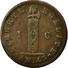 Coin, Haiti, Centime, 1846, VF(30-35), Copper, KM:25.2