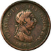 Coin, Great Britain, George III, Penny, 1807, VF(30-35), Copper, KM:663