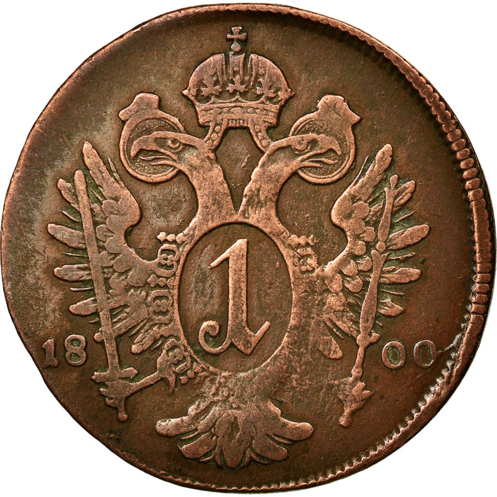 Coin, Austria, Franz II (I), Kreuzer, 1800, Vienne, VF(30-35), Billon, KM:2111