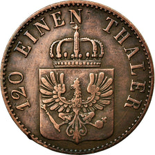 Coin, German States, PRUSSIA, Friedrich Wilhelm IV, 3 Pfennig, 1852, Berlin