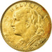 Coin, Switzerland, 10 Francs, 1922, Bern, MS(63), Gold, KM:36