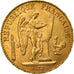 Moneta, Francja, Génie, 20 Francs, 1897, Paris, AU(50-53), Złoto, KM:825