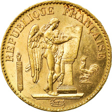 Coin, France, Génie, 20 Francs, 1895, Paris, MS(60-62), Gold, KM:825