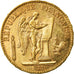 Moeda, França, Génie, 20 Francs, 1887, Paris, AU(50-53), Dourado, KM:825