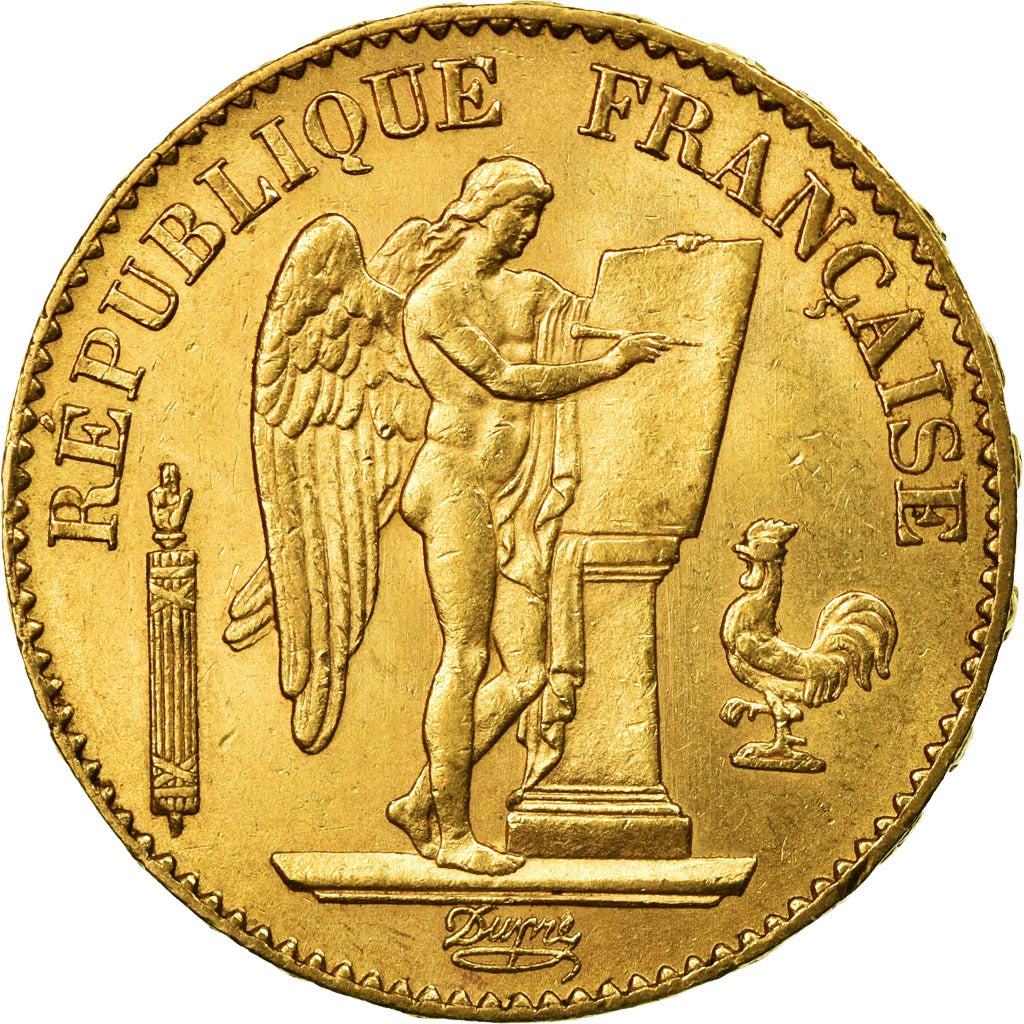 Monnaie, France, Génie, 20 Francs, 1878, Paris, SUP, Or, Gadoury:1063, KM:825