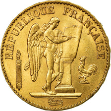 Monnaie, France, Génie, 20 Francs, 1878, Paris, SUP, Or, Gadoury:1063, KM:825