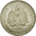 Moneda, México, 50 Centavos, 1945, Mexico City, EBC, Plata, KM:447