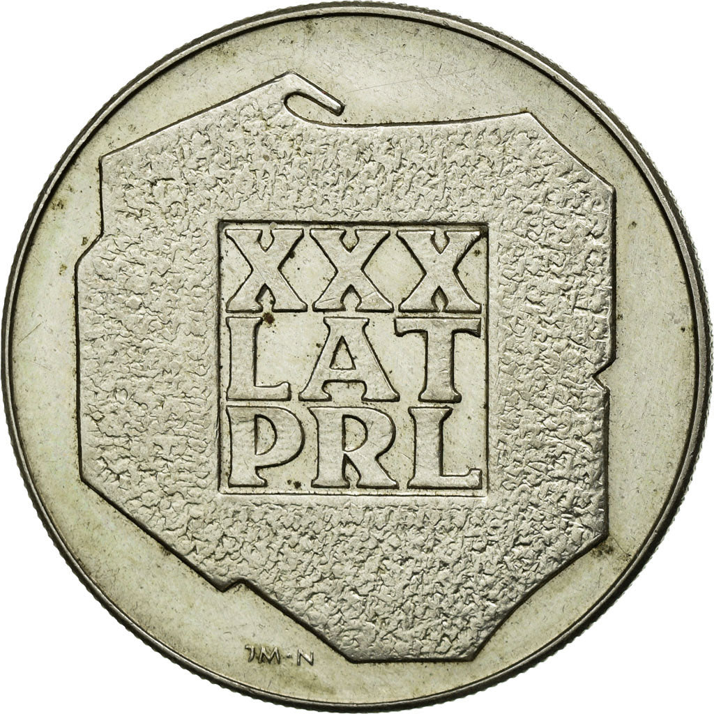Moneda, Polonia, 200 Zlotych, 1974, Warsaw, EBC, Plata, KM:72