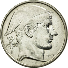 Coin, Belgium, 50 Francs, 50 Frank, 1950, AU(50-53), Silver, KM:137