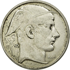 Coin, Belgium, 50 Francs, 50 Frank, 1950, EF(40-45), Silver, KM:137