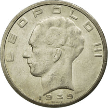 Coin, Belgium, 50 Francs, 50 Frank, 1939, AU(55-58), Silver, KM:121