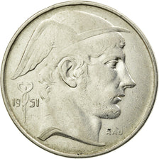 Monnaie, Belgique, 20 Francs, 20 Frank, 1951, TTB+, Argent, KM:141.1