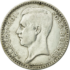 Munten, België, 20 Francs, 20 Frank, 1933, ZF+, Zilver, KM:103.1
