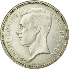 Coin, Belgium, 20 Francs, 20 Frank, 1934, AU(55-58), Silver, KM:104.1