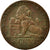 Moeda, Bélgica, Leopold I, 5 Centimes, 1851, EF(40-45), Cobre, KM:5.1