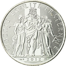 France, 10 Euro, 2012, MS(65-70), Silver, Gadoury:EU 516, KM:2073