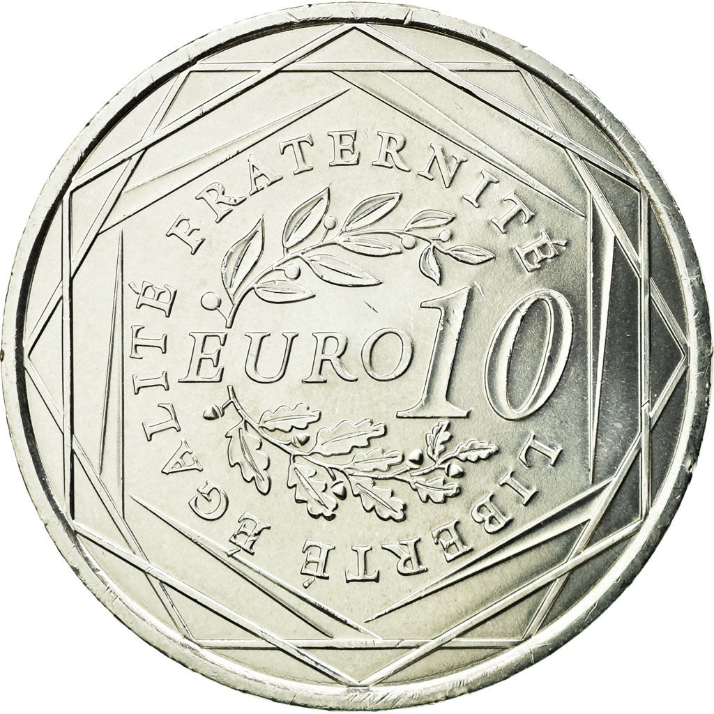 France, 10 Euro, 2009, FDC, Argent, Gadoury:EU337, KM:1580