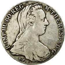 Coin, Austria, Joseph II, Thaler, 1780, Official restrike, VF(30-35), Silver