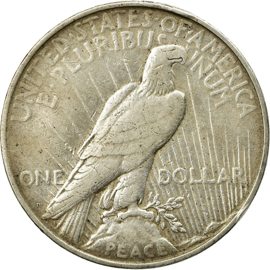 Monnaie, États-Unis, Peace Dollar, 1927, Denver, TTB