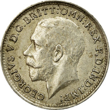 Coin, Great Britain, George V, 3 Pence, 1917, AU(55-58), Silver, KM:813