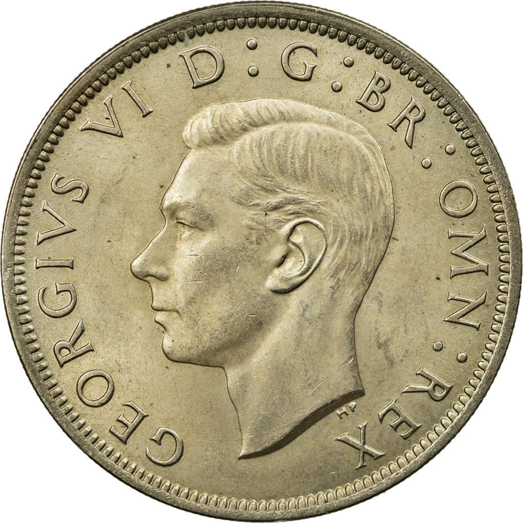 Coin, Great Britain, George VI, 1/2 Crown, 1948, MS(63), Copper-nickel, KM:866