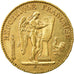 Munten, Frankrijk, Génie, 20 Francs, 1876, Paris, ZF+, Goud, KM:825