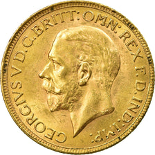 Coin, South Africa, George V, Sovereign, 1931, Pretoria, MS(60-62), Gold, KM:A22