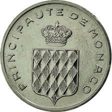 Coin, Monaco, Rainier III, Centime, 1977, MS(65-70), Stainless Steel, KM:155