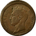 Coin, Monaco, Honore V, Decime, 1838, Monaco, VF(30-35), Copper, KM:97.1