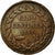 Coin, Monaco, Honore V, 5 Centimes, Cinq, 1837, Monaco, AU(50-53), Cast Brass
