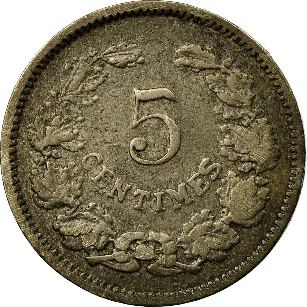 Coin, Luxembourg, Adolphe, 5 Centimes, 1901, EF(40-45), Copper-nickel, KM:24