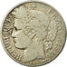 Moneda, Francia, Cérès, Franc, 1881, Paris, BC, Plata, KM:822.1, Gadoury:465a