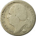 Coin, France, Louis XVIII, Franc, 1822, Paris, F(12-15), Silver