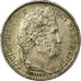Munten, Frankrijk, Louis-Philippe, 25 Centimes, 1845, Lille, ZF+, Zilver