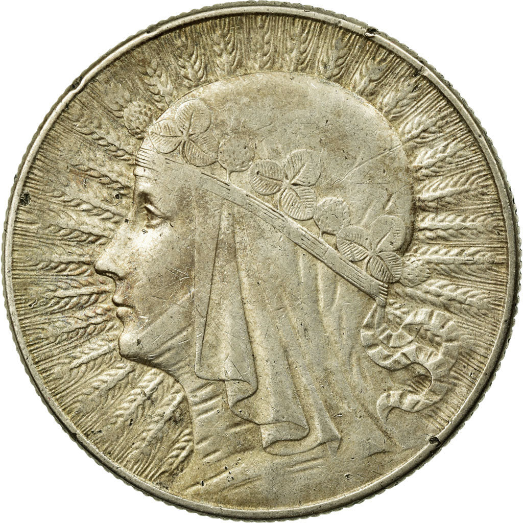 Monnaie, Pologne, 5 Zlotych, 1933, Warsaw, TTB, Argent, KM:21