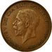Coin, Great Britain, George V, Penny, 1929, AU(50-53), Bronze, KM:838
