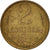 Coin, Russia, 2 Kopeks, 1980, AU(50-53), Brass, KM:127a